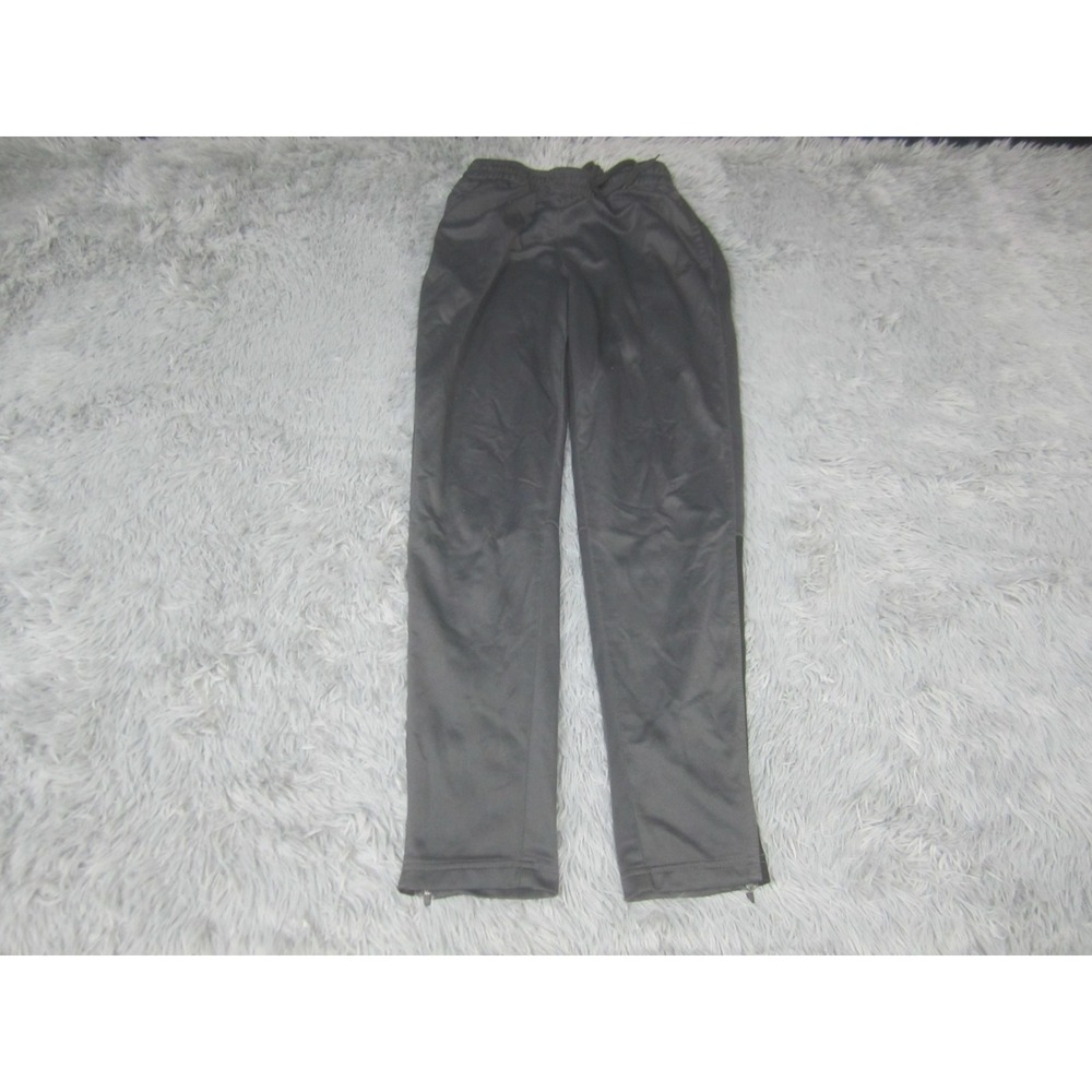 Spalding Boys‎ Sweatpants Large Gray Tapered Pants Ankle Zip Jogger w/Pockets